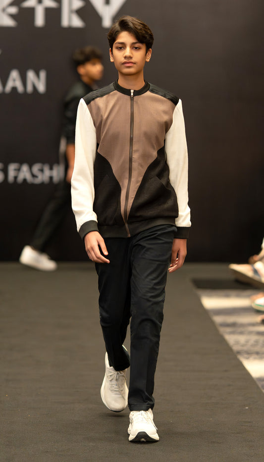 Monsoon Calm Upcycled Bomber