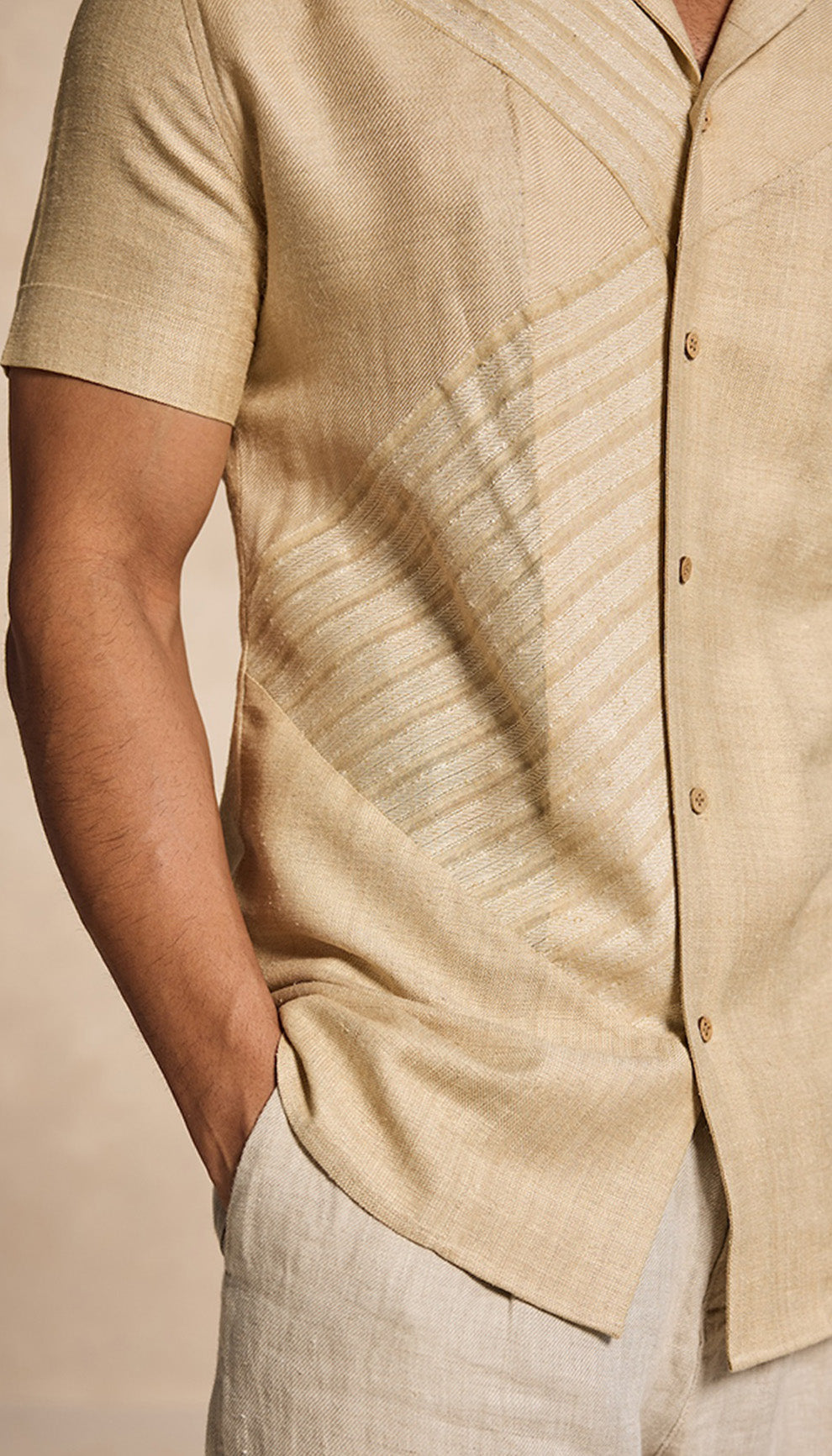 Sand Dune Handwoven Shirt