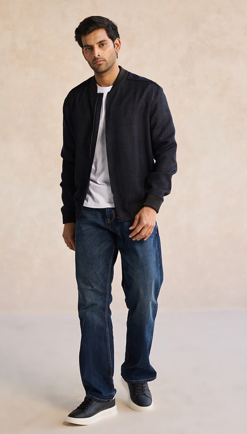 A Deep Origin Bomber Jacket