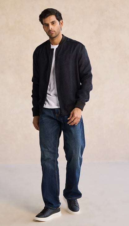 A Deep Origin Bomber Jacket